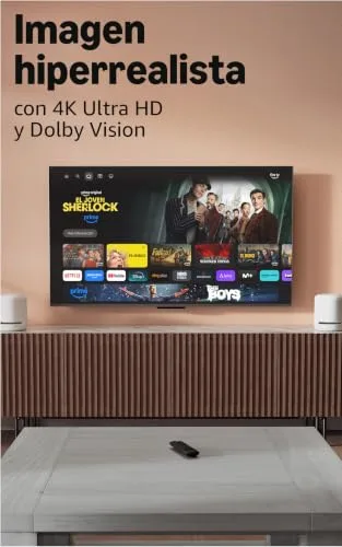 Amazon ▫️ Fire TV Stick 4K Plus, compatível com Wi-Fi 6, Dolby Vision, Dolby Atmos e HDR10+, encontra séries mais rapidamente com a Alexa+ 5