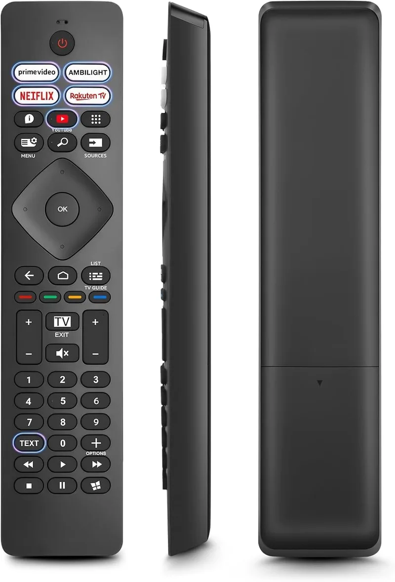 YOSUN ▫️ para o comando da TV Philips, comando universal original da Philips para todas as TVs, com Ambilight