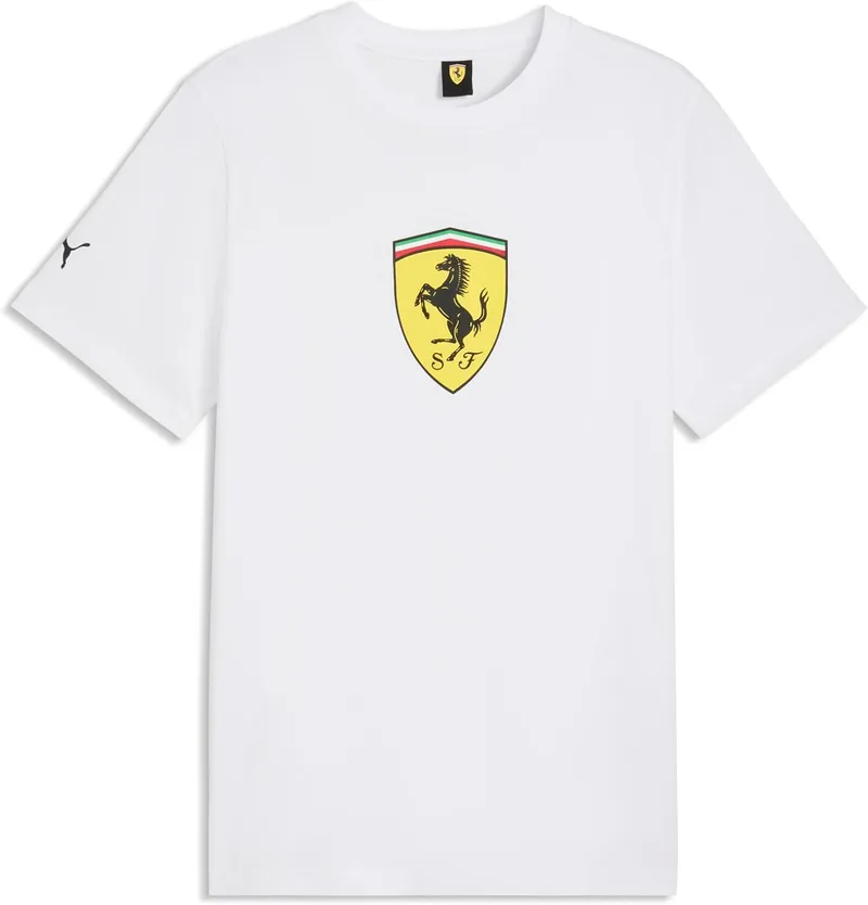 PUMA ▫️ T-shirt Ferrari Coloured Shield T-Shirts para homem (pack de 1)