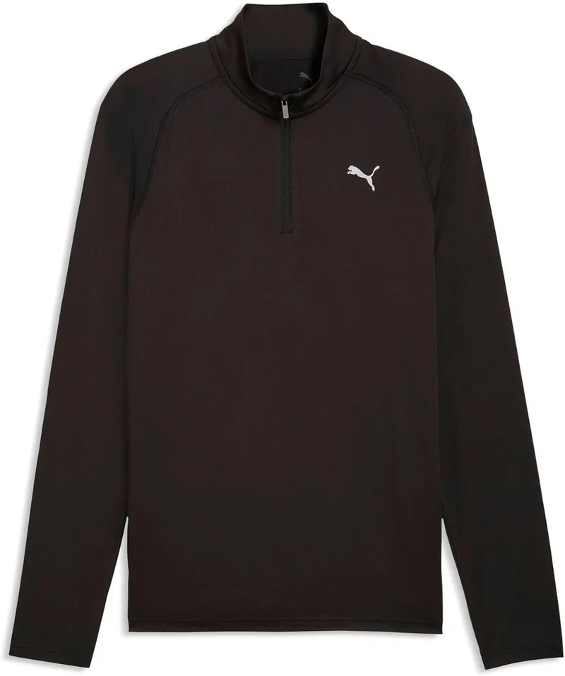 PUMA ▫️ Camisolas M Pwrtrain Fabrix Mix com fecho de correr de 1/4 para homem (conjunto de 1)