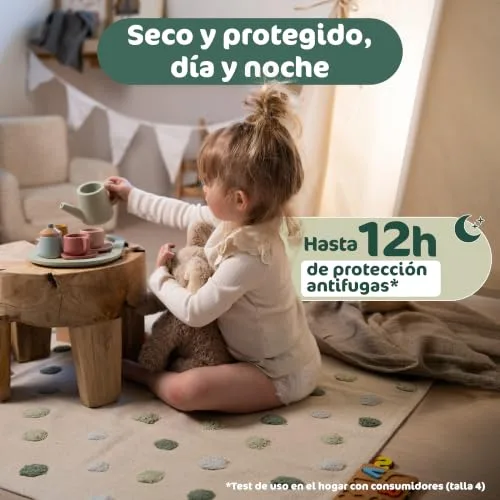 Naty ▫️ Fraldas para bebé BioEmbrace, Tamanho 4 (7–18 kg), 88 unidades 2