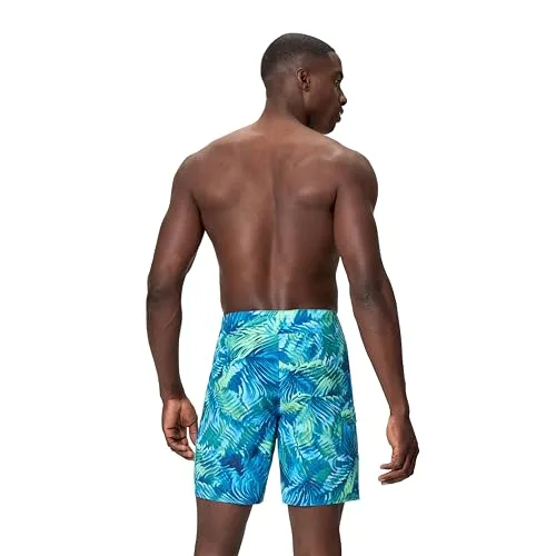 Speedo ▫️ Calções de natação Print Lookout Brdshrt 18" para homem 3
