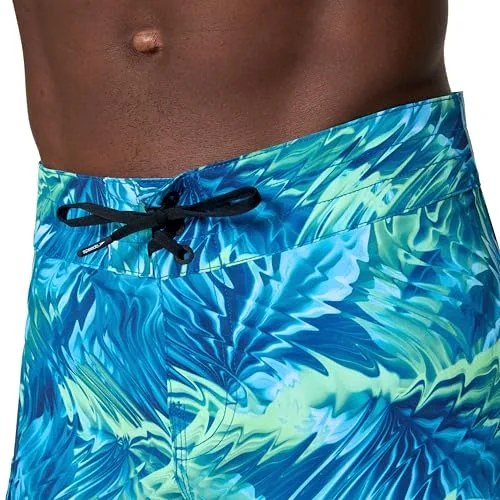 Speedo ▫️ Calções de natação Print Lookout Brdshrt 18" para homem 4