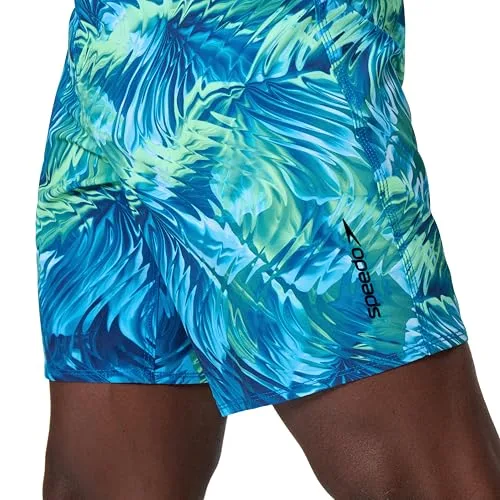 Speedo ▫️ Calções de natação Print Lookout Brdshrt 18" para homem 5