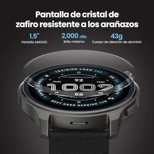 Amazfit ▫️ Balance 2 Relógio Inteligente para Homem 47 mm, AMOLED 1,5", Vidro de Safira 2