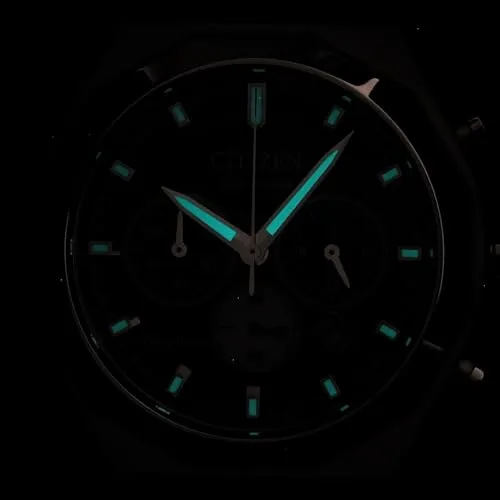Citizen ▫️ Relógio Cronógrafo Eco-Drive para Homem Zenshin Senkei 5