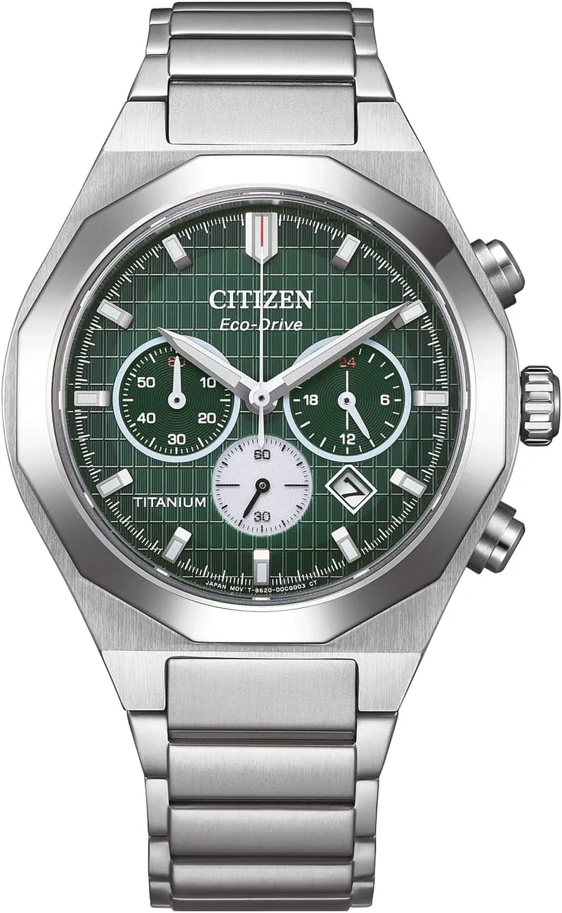 Citizen ▫️ Relógio Cronógrafo Eco-Drive para Homem Zenshin Senkei
