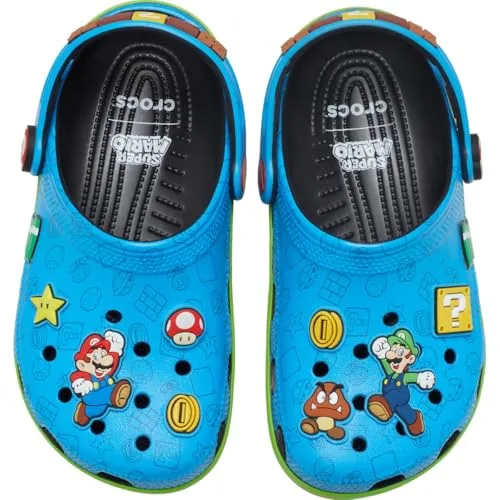 Crocs ▫️ Super Mario Core Classic Zueco, Crianças 2