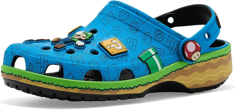 Crocs ▫️ Super Mario Core Classic Zueco, Crianças