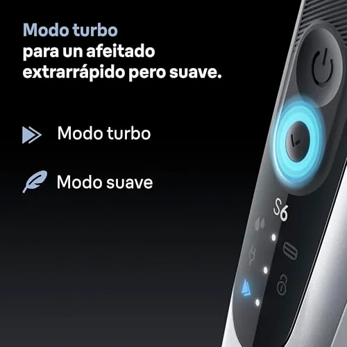 Braun ▫️ Series 6 Máquina de barbear elétrica para homem, 62-S7650CC, Prateada 3