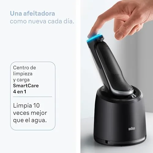 Braun ▫️ Series 6 Máquina de barbear elétrica para homem, 62-S7650CC, Prateada 6