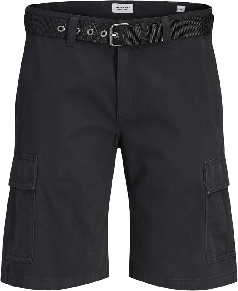 JACK & JONES ▫️ Jpstcole Hudson Calções Cargo com Cinto Mid para Homem