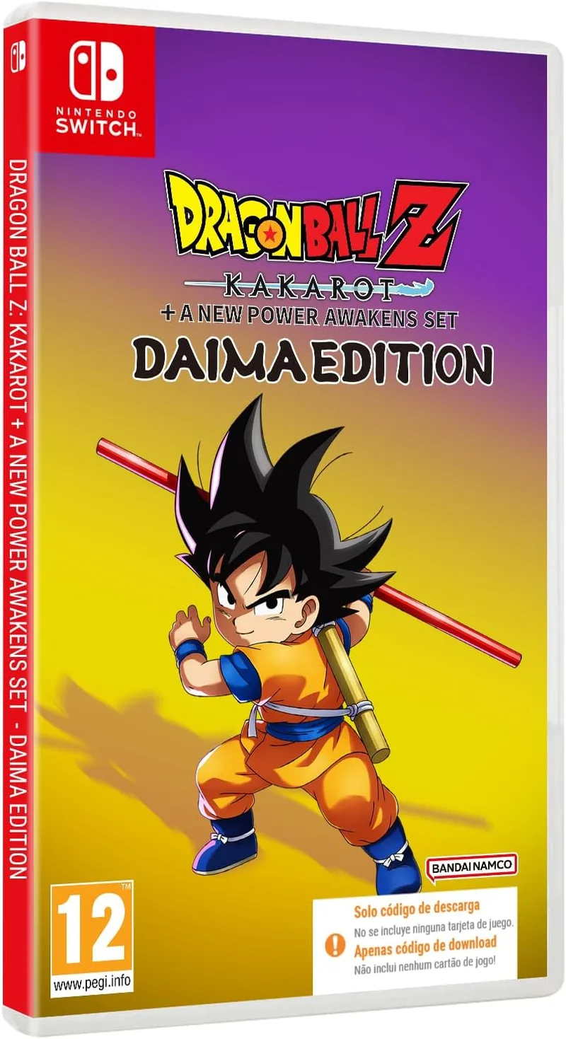 Bandai Namco ▫️ DRAGON BALL Z: KAKAROT DAIMA EDITION Código numa caixa
