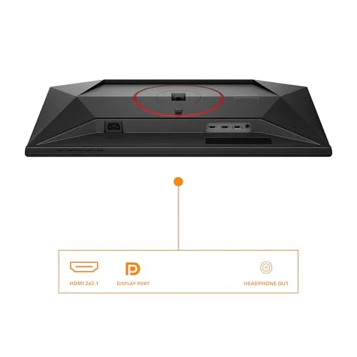AOC ▫️ Monitor de jogos Q25G4SR de 25 polegadas, 300 Hz, painel Fast IPS, 1 ms GtG, HDR400, Compatível com G-Sync, Altifalantes, Altura Ajustável, (2560x1440, 2x HDMI 2.1, 1x DP 1.4) Preto 4