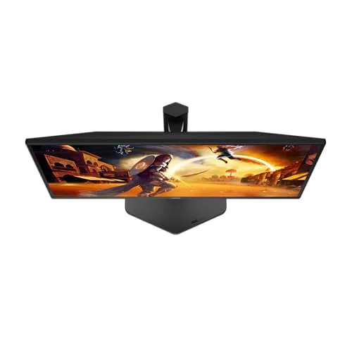 AOC ▫️ Monitor de jogos Q25G4SR de 25 polegadas, 300 Hz, painel Fast IPS, 1 ms GtG, HDR400, Compatível com G-Sync, Altifalantes, Altura Ajustável, (2560x1440, 2x HDMI 2.1, 1x DP 1.4) Preto 6