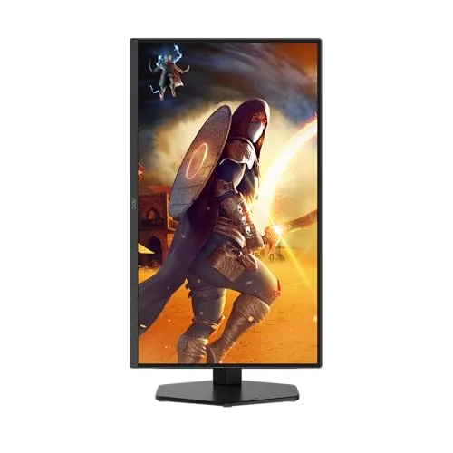 AOC ▫️ Monitor de jogos Q25G4SR de 25 polegadas, 300 Hz, painel Fast IPS, 1 ms GtG, HDR400, Compatível com G-Sync, Altifalantes, Altura Ajustável, (2560x1440, 2x HDMI 2.1, 1x DP 1.4) Preto 7