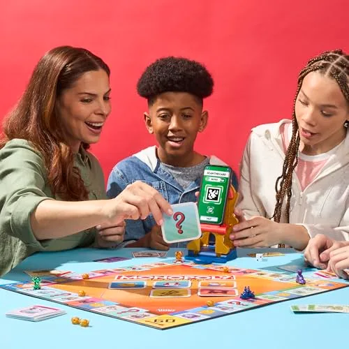 Hasbro Gaming ▫️ Monopoly Banca Virtual, Jogo eletrónico para toda a família, Aplicação gratuita, Festas com a família e amigos, Investimento e estratégia, Jogo de mesa para crianças a partir dos 8 anos 3