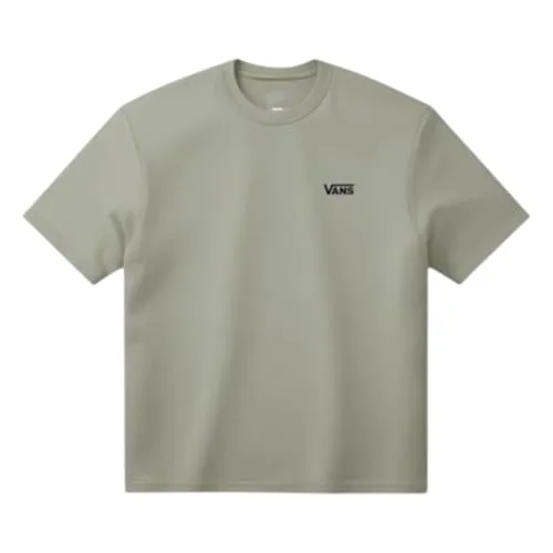 Vans ▫️ Camisola para homem com logótipo no lado esquerdo do peito, preta 4
