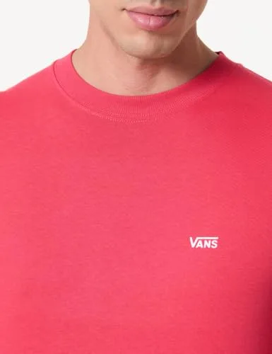 Vans ▫️ Camisola para homem com logótipo no lado esquerdo do peito, preta 2