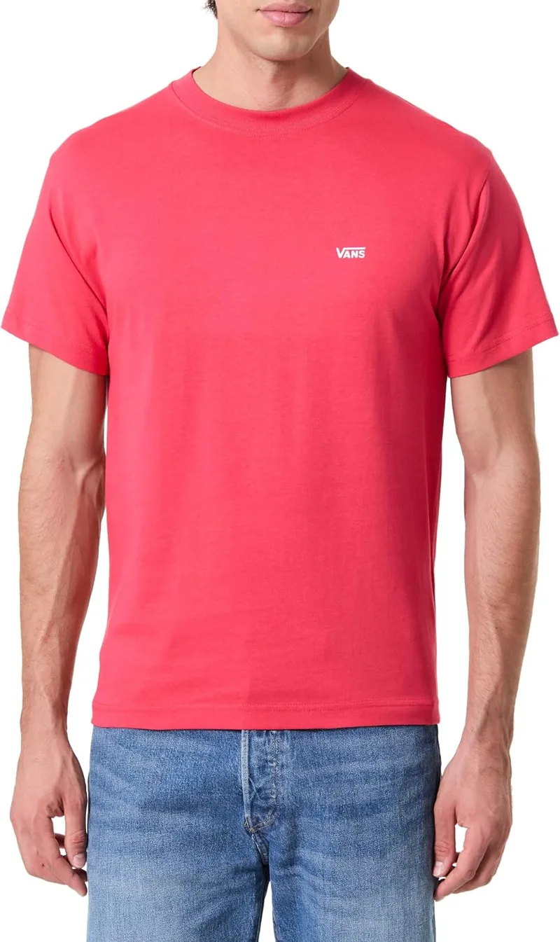 Vans ▫️ Camisola para homem com logótipo no lado esquerdo do peito, preta