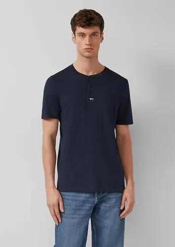 s.Oliver ▫️ Camiseta Henley para homem 6