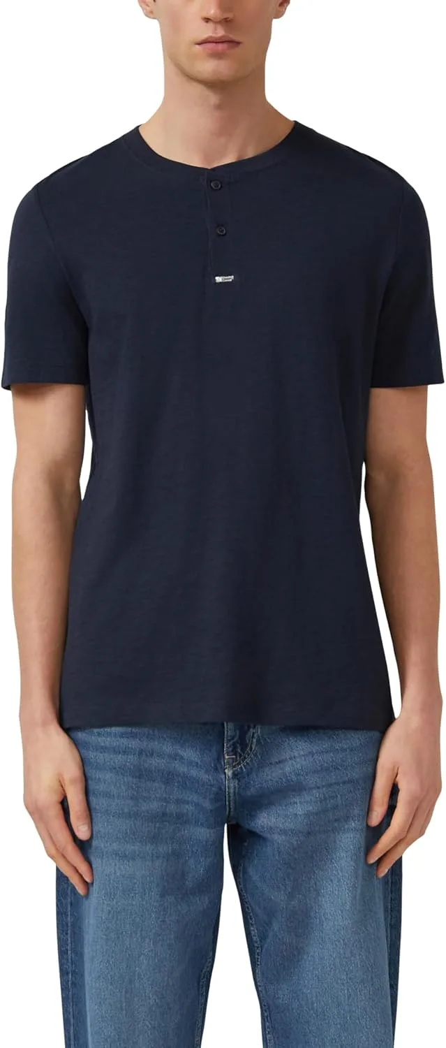 s.Oliver ▫️ Camiseta Henley para homem