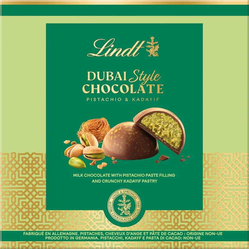Lindt ▫️ DUBAI SC.PRALINES 90 GR