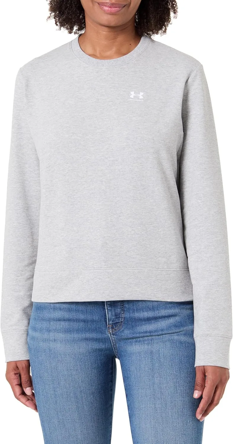 Under Armour ▫️ Camisola Sport Terry Crew para mulher (pacote de 1)