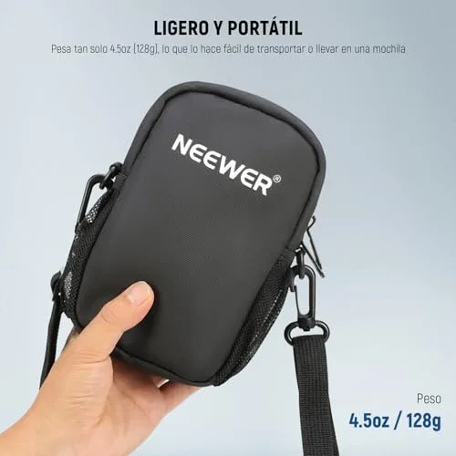 NEEWER ▫️ Mala tipo sling para câmara resistente à água, leve e compacta, ideal para viagens e para fotógrafos, compatível com o DJI Osmo Pocket 4 e 3, iPhone, DSLR e pequenos acessórios fotográficos sem espelho, PB13 5