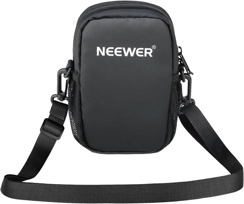 NEEWER ▫️ Mala tipo sling para câmara resistente à água, leve e compacta, ideal para viagens e para fotógrafos, compatível com o DJI Osmo Pocket 4 e 3, iPhone, DSLR e pequenos acessórios fotográficos sem espelho, PB13