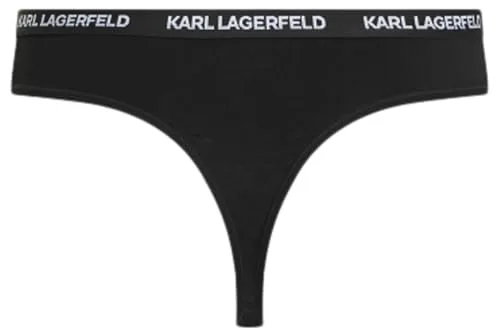 KARL LAGERFELD ▫️ Tanga com logótipo para mulher (conjunto de 3) 3