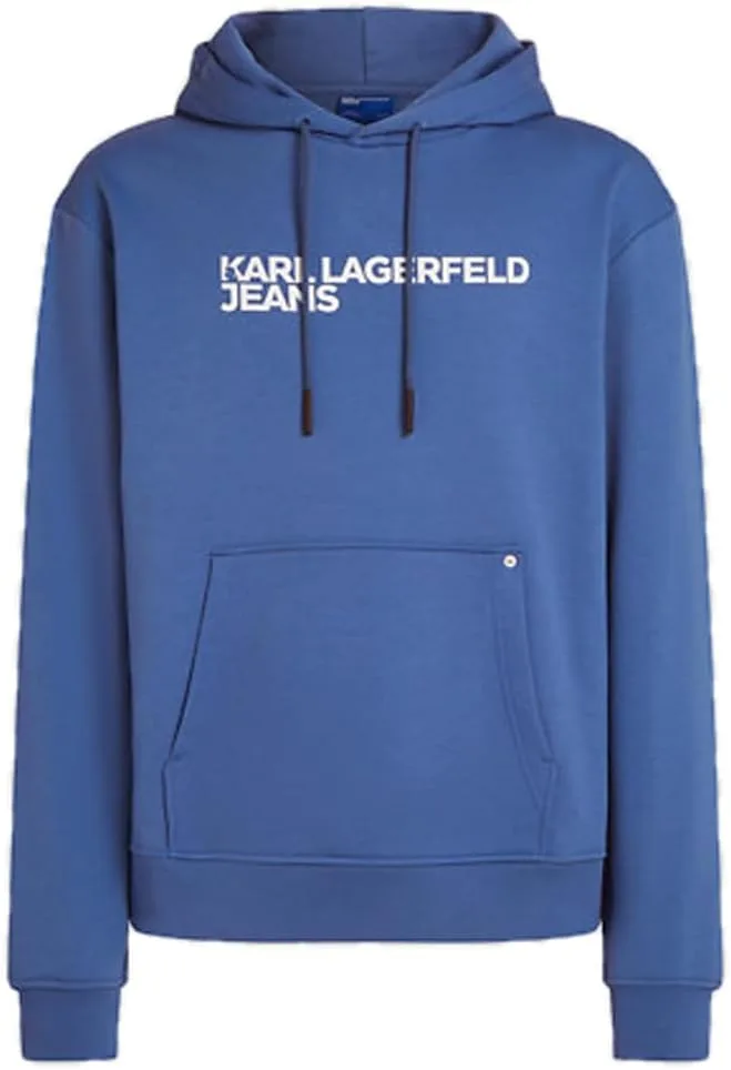 KARL LAGERFELD JEANS ▫️ Hoodie com capuz e logótipo para homem, corte regular