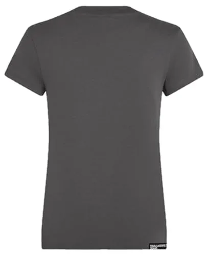 KARL LAGERFELD JEANS ▫️ T-shirt para mulher, corte slim, manga curta 2