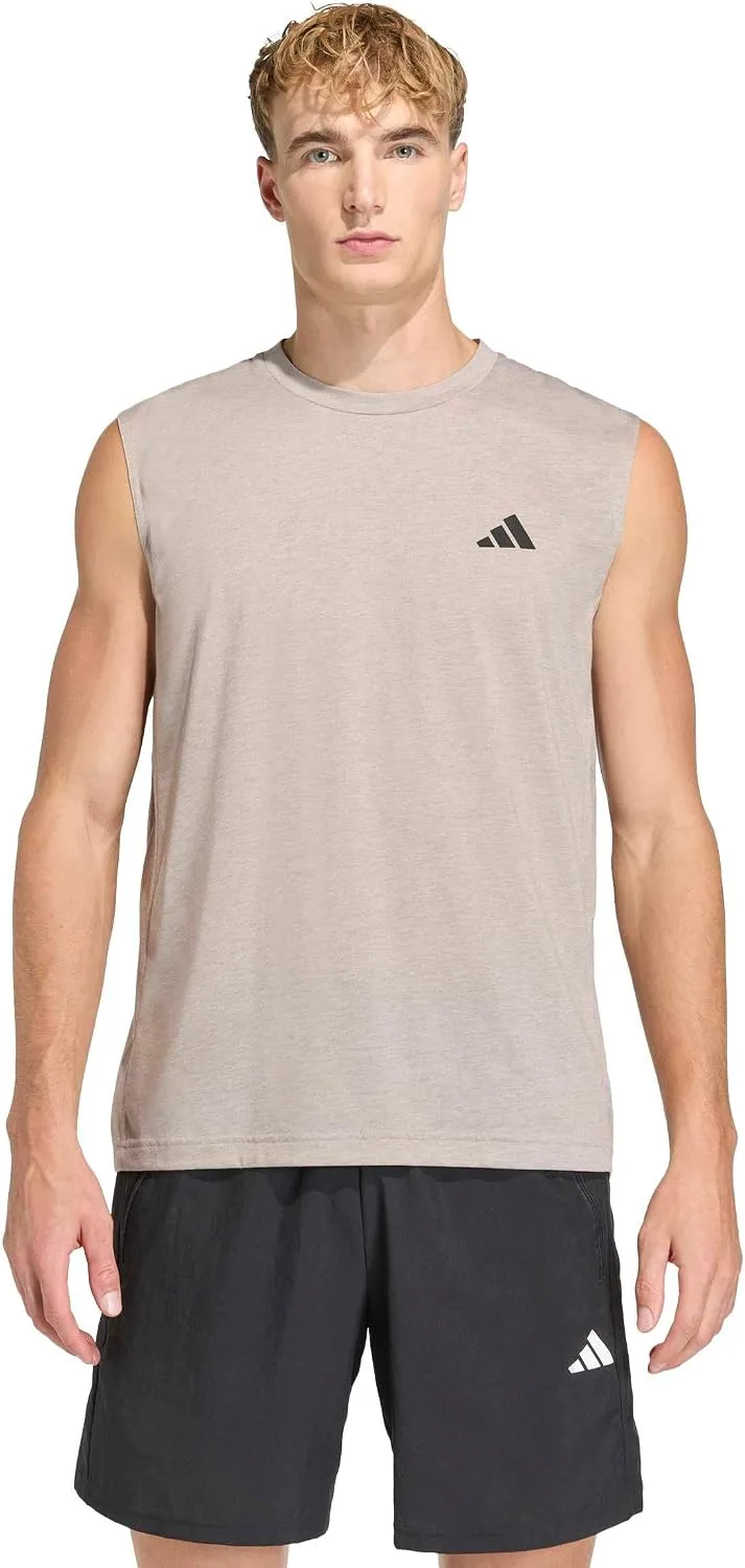 adidas ▫️ Camisola de treino sem mangas Essentials FEELREADY para homem