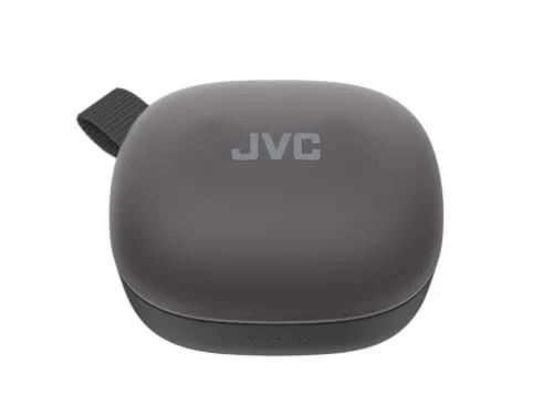 JVC ▫️ Auscultadores Bluetooth True Wireless Gumy Premium com cancelamento de ruído, Bluetooth 5.4, modo ambiente, baixa latência, 26 horas de autonomia, estojo translúcido com USB-C, preto-oliva - HA-A23T-B 4