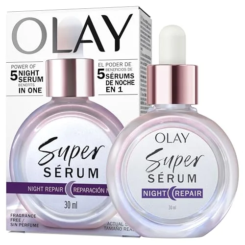 Olay ▫️ Super Soro Facial Noturno 5 em 1 com Niacinamida, 30 ml 2