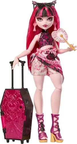 Monster High ▫️ Boneca Draculaura da série Skulltimate Secrets 2