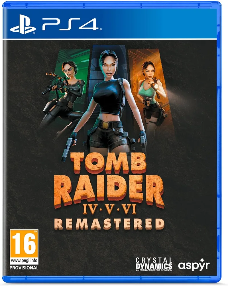 Aspyr ▫️ Tomb Raider IV-VI Remasterizado com Lara Croft - PS4