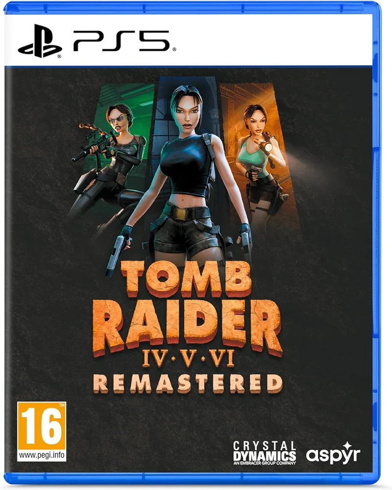 Aspyr ▫️ Tomb Raider IV-VI Remasterizado com Lara Croft - PS5