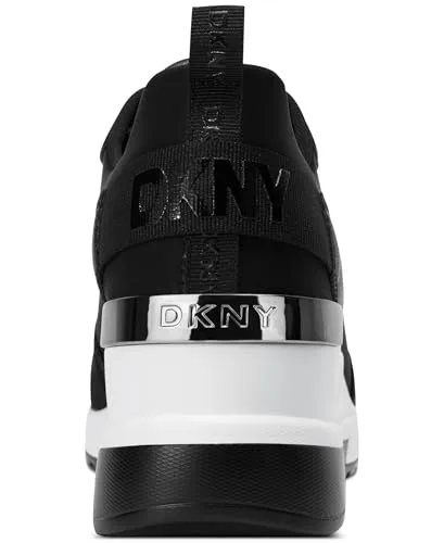 DKNY ▫️ Cait - Ténis com salto em cunha para mulher 3