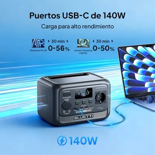 BLUETTI ▫️ Elite 30 V2 Estação de Energia Portátil 288 Wh, Gerador Solar 7