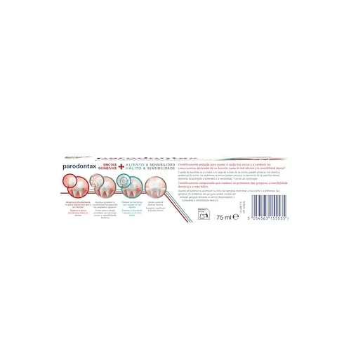 Parodontax ▫️ Gengivas + Hálito Refrescante e Branqueador, Pasta de dentes, 75 ml 2
