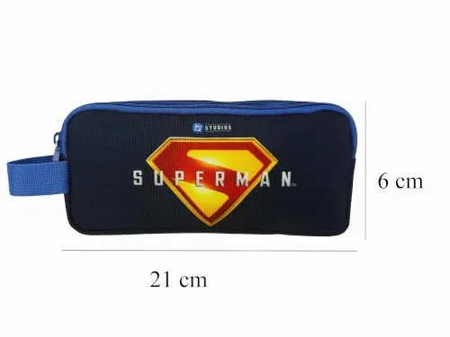 CYPBRANDS ▫️ Superman, Estojo, Multiusos, Material escolar, Cor 3