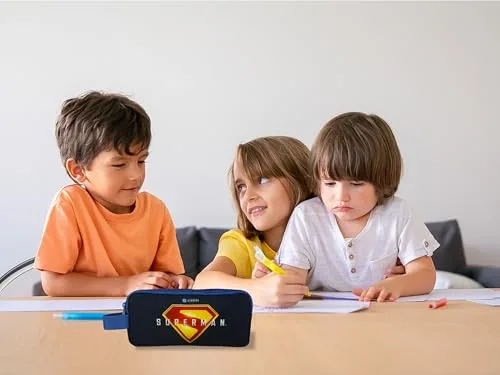 CYPBRANDS ▫️ Superman, Estojo, Multiusos, Material escolar, Cor 4