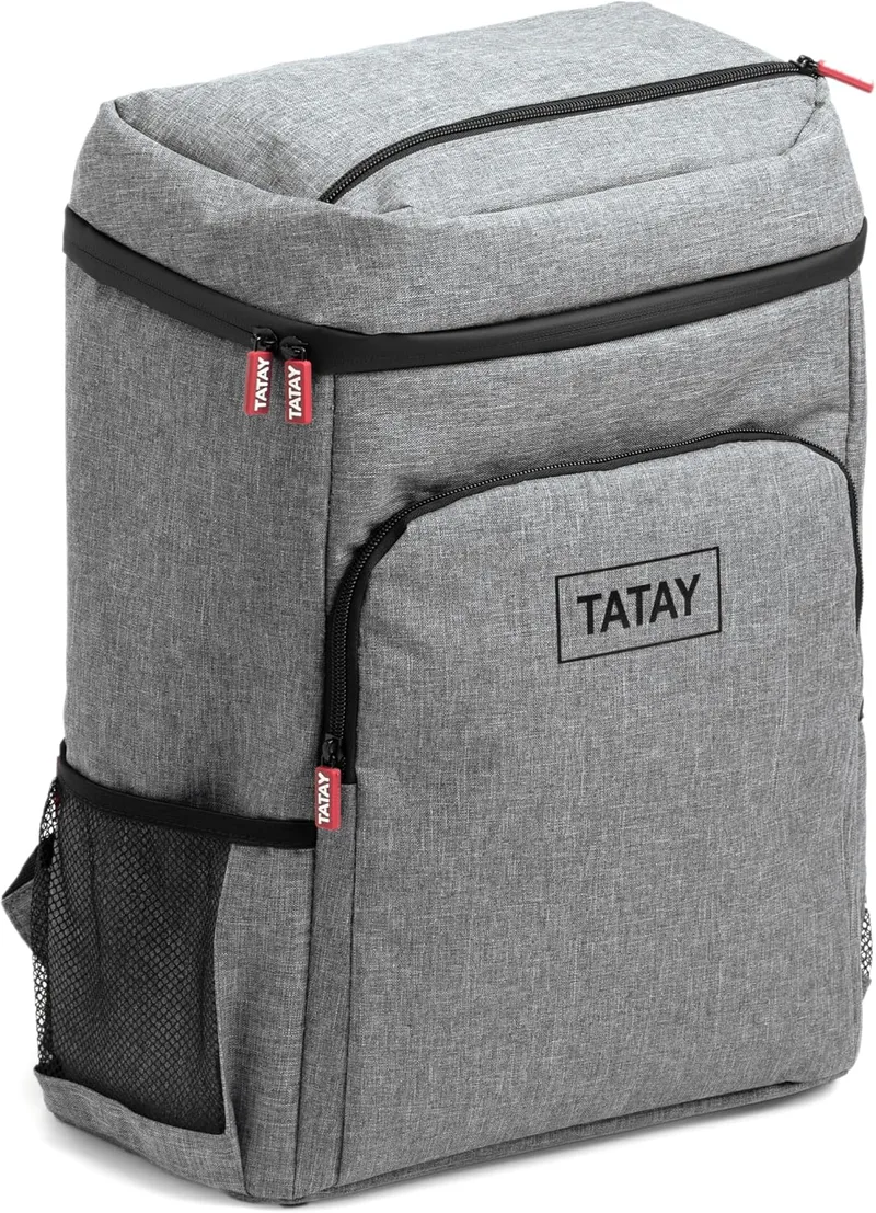 Tatay ▫️ Mochila térmica com fecho hermético e 6 bolsos anti-fugas