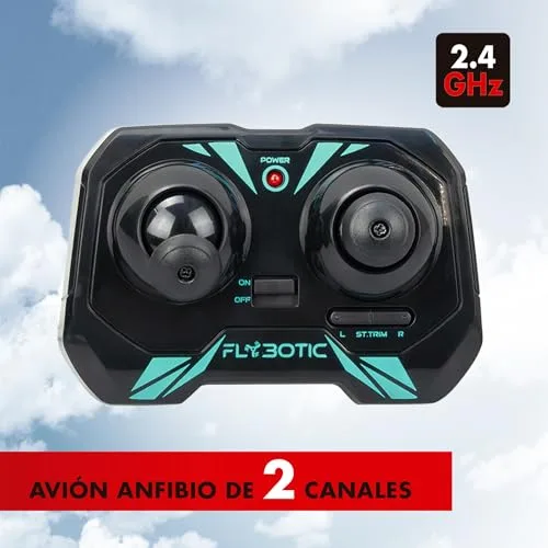 Bizak ▫️ Aqua Wingz – Avião RC com luzes LED, descolagem na água ou em terra, espuma EPP resistente, a partir dos 10 anos, (62004498) 5