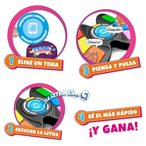 Bizak ▫️ Clica no Primeiro – O Desafio, um jogo clássico renovado. Ouve a letra e clica no primeiro. 50 temas divertidos. A partir dos 6 anos. (61832125) 6