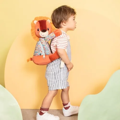 LILLIPUTIENS ▫️ Jack, o Leão, Mochila Infantil Macia, A partir dos 10 meses 3