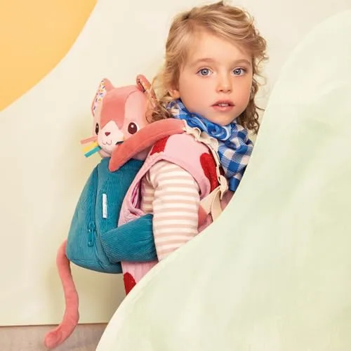 LILLIPUTIENS ▫️ Jeanne, a Gata, Mochila Infantil Macia, A partir dos 10 meses 5