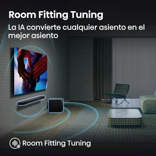 Hisense ▫️ AX3120Q - Barra de som 3.1.2, 440 W, modo de equalização com IA, subwoofer sem fios de 6,5", Dolby Atmos, DTS:X, Hi-Concerto, EzPlay 3.0 7